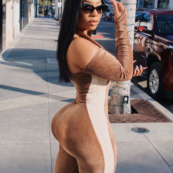 Bad Society Club Brown Corduroy Jumpsuit - Picture 12 of 13